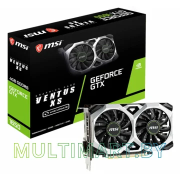 Видеокарта MSI GeForce GTX 1650 D6 Ventus XS 4GB GDDR6 картинка 5